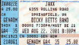 DBettsBandJaxx08222001Ticket.JPG (19052 bytes)